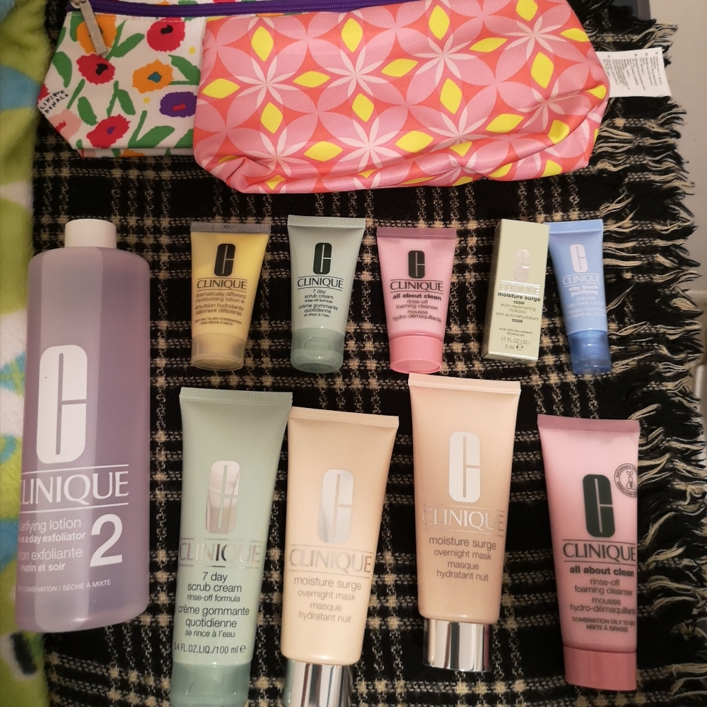 CLINQUE skin care products